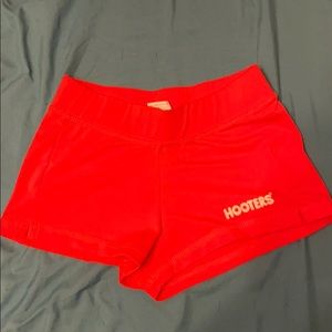 XXXS ORANGE HOOTERS GIRL UNIFORM SHORTS